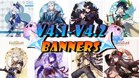 Genshin Impact 5.2 Banners and Characters